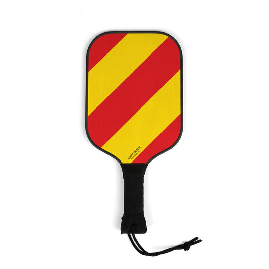 Navy Beach Y Flag Pickleball Kit