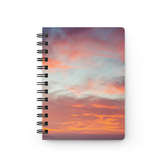 Cloudy Sunset Spiral Bound Notebook