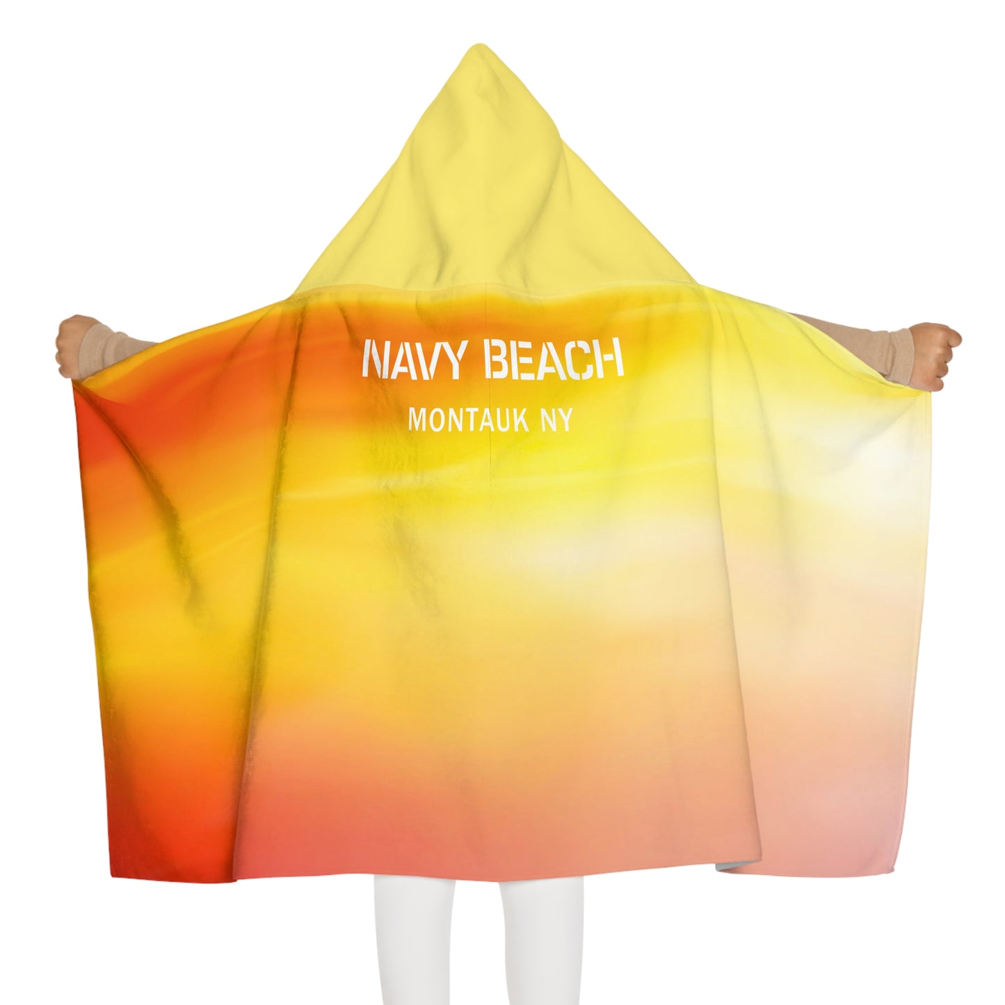 Dramatic Sunset Youth Hooded Towel