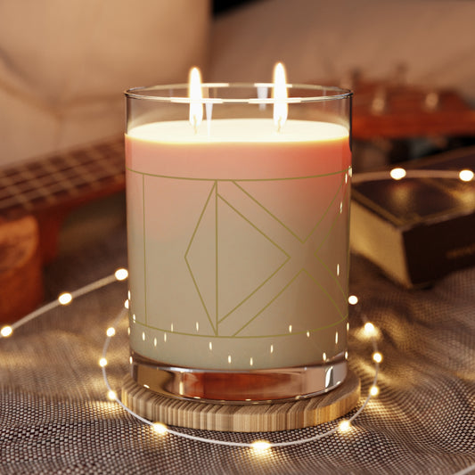 Navy Beach Golden Scented Candle