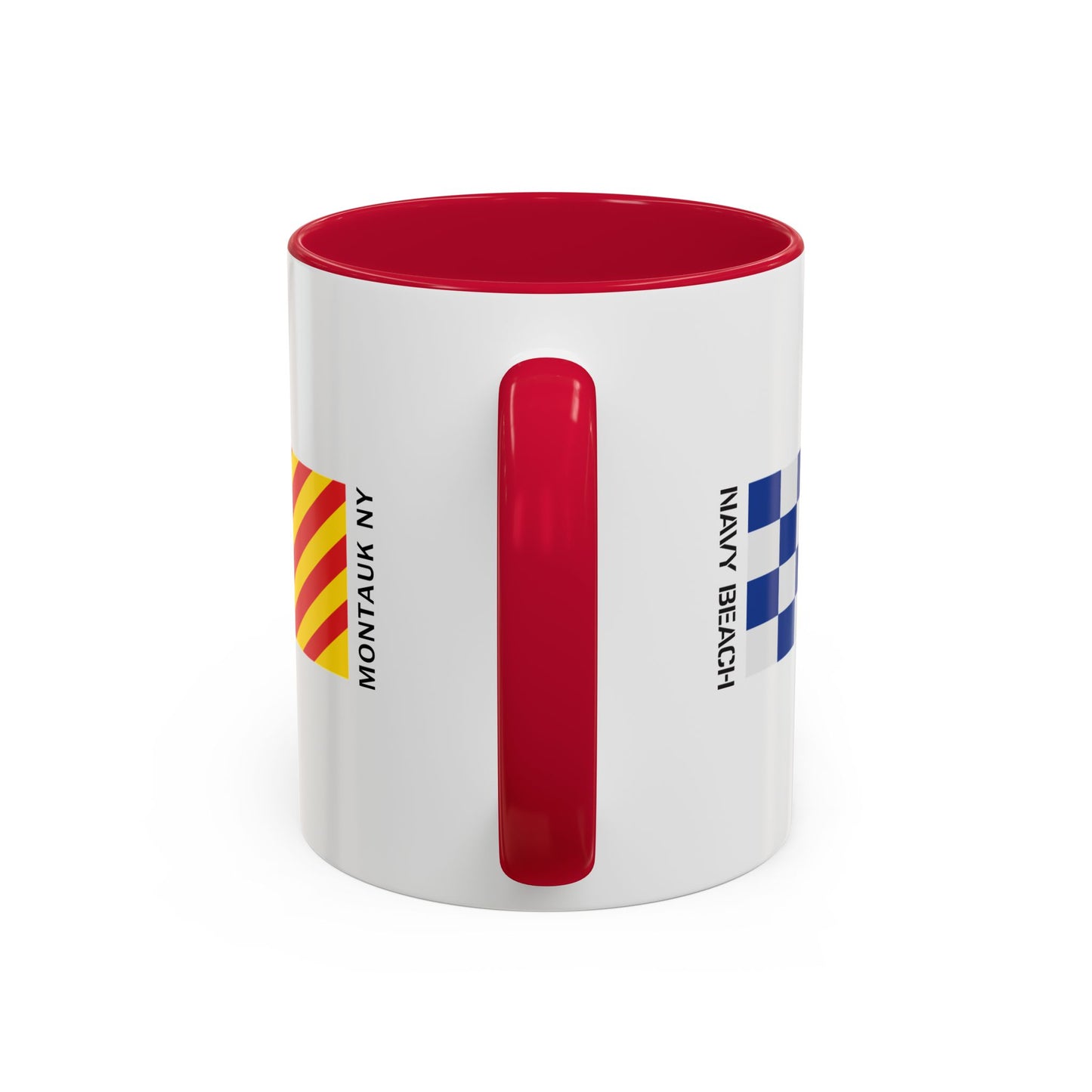 Navy Beach Colorful Mugs