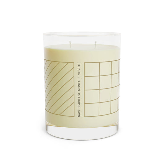 Navy Beach Golden Scented Candle
