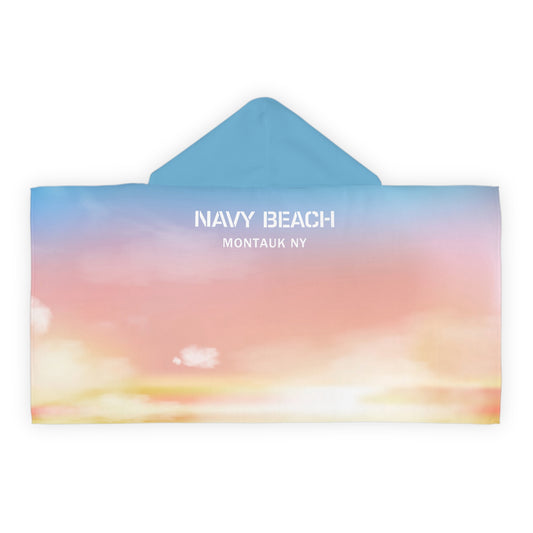 Pastel Sunset Youth Hooded Towel