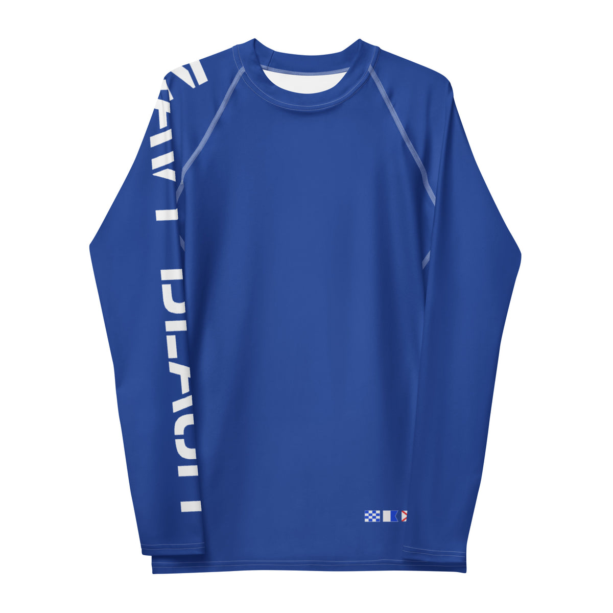 Navy Rashguard Navy Beach Blue Men's Rash Guard – Navy Beach Merch